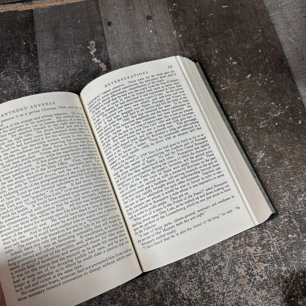 Hervey Allen Anthony Adverse‎ Book The Henry Holt Classic Library HC